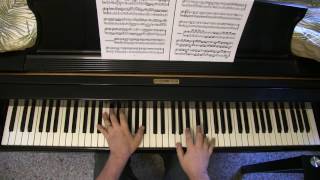 SARABANDE by Handel  Cory Hall pianist [upl. by Acihsay]