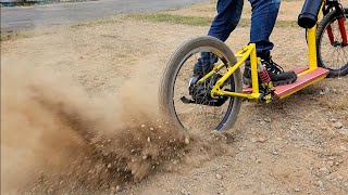 como fazer um PATINETE elétrico do ZERO com ferramentas WAP [upl. by Rugg759]