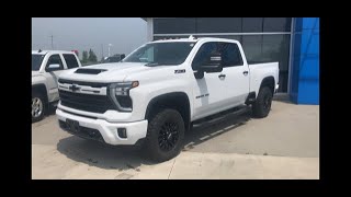 2024 Chevrolet Silverado 2500HD LTZ in Summit White [upl. by Elwina]