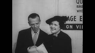 Fred Astaire and Louella Parsons 1942 [upl. by Wally]