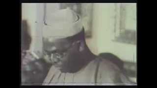 Chief Obafemi Awolowo in Constitution Conference 1958 and Commissioning of WNTV 1959 [upl. by Eon]