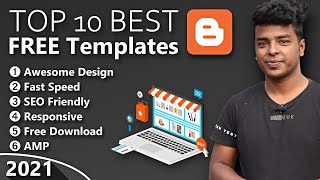 TOP 10 Best FREE Blogger Templates of 2023 [upl. by Marron]