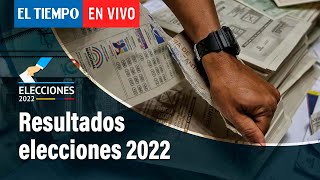 Resultados elecciones 2022 Consultas presidenciales y curules en Senado y Cámara  El Tiempo [upl. by Flory704]