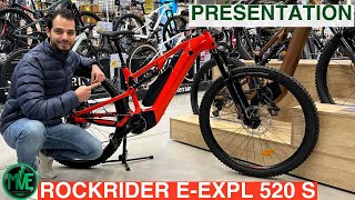 ROCKRIDER EEXPL 520 S DECATHLON  Que vaut ce VTT électrique toutsuspendu à moins de 3 000 € [upl. by Holder]