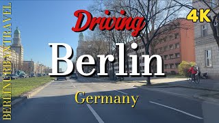 Berlin 🇩🇪 Driving  Germany 4K [upl. by Jaala604]