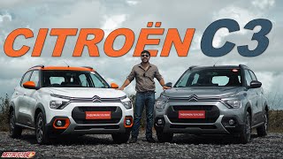 Citroen C3  Tiago ke price mein Altroz size gaadi [upl. by Ebonee]