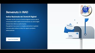 INAD Indice Nazionale dei Domicili Digitali [upl. by Kcirredal]