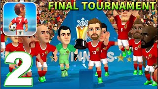 Mini Football  Final Tournament Walkhrough Gameplay 2 [upl. by Nuhsyar]