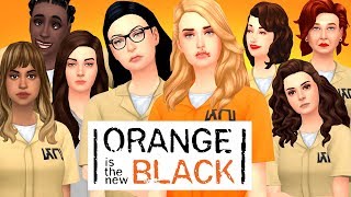 Orange is the New Black  The Sims 4 Create a Sim [upl. by Lenssen886]