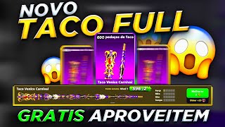 APROVEITEM NOVO TACO FULL DISPONIVEL NO NOVO EVENTO DO 8 Ball Pool [upl. by Eelahs269]