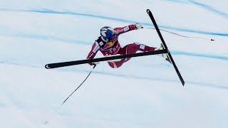 AnalysisSvindal Kitzbuhel 2016 Crash [upl. by Onej]