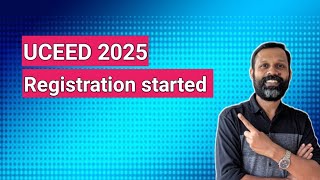 UCEED 2025 Registration Started [upl. by Noami]