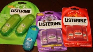 Listerine PocketMist amp PocketPak Review [upl. by Hultin186]