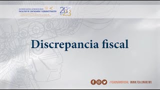 Discrepancia fiscal  03 MAY 23  Consultorio Fiscal [upl. by Davidoff]