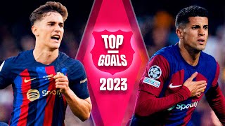 BEST GOALS OF THE YEAR 2023 💙❤️🔥 [upl. by Diann]