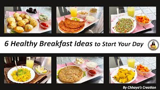 6 healthy and quick breakfast ideas For Beginners [upl. by Aisul76]