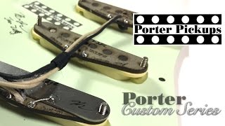 Porter Pickups Vintage Custom Strat Set with Vox AC30 [upl. by Ferdinana]