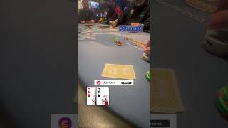 Paires de dames ça part préflop  Abonne toi pour  de contenu poker pokerlive shorts [upl. by Sulihpoeht]