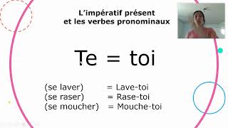 Limpératif présent et les verbes pronominaux version 2 [upl. by Aztilay]