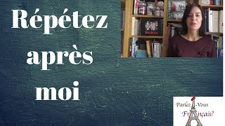 Exercices de prononciation en français [upl. by Zertnom]