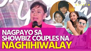 Vilma Santos nagiwan ng payo sa showbiz couples na naghihiwalay kagaya ng KathNiel at KimXi [upl. by Ydoc723]