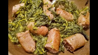 BROCCOLETTI E SALSICCIA  friarielli e salsiccia con videoricetteinsieme [upl. by Towers516]