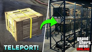 How to TELEPORT Special Cargo Crates In SECONDS  GTA Online [upl. by Kuska]