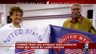 Former team USA gymnast sues Karolyis over sex abuse by Larry Nassar [upl. by Anastasio]