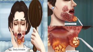 face treatment asmr animation [upl. by Tabbatha641]