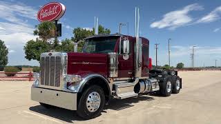 18 speed Automatic Heavyish Haul  2025 Peterbilt 589 Legendary package 44quot Flat Top [upl. by Eichman363]