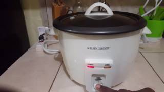 Black amp Decker Rice Cooker [upl. by Ainafets]