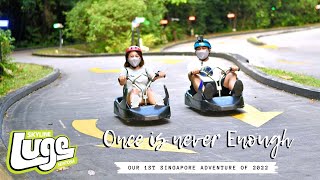 Skyline Luge Sentosa 🇸🇬 Full Ride Experience  WalterNei [upl. by Ennyroc]