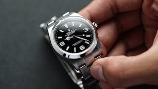 4K Rolex Explorer 124270 Review  Hands On The New 36mm 2021 [upl. by Nivert]