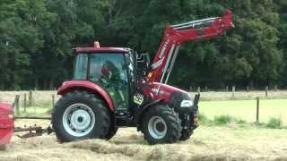 Case IH Farmall 75c bei der Heuernte [upl. by Armin]