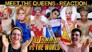 RuPauls Drag Race UK vs The World  Season 2  Meet The Queens  BRAZIL REACTION [upl. by Kcinimod]