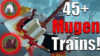 What 45 Mugen Trains Looks Like In Project Slayers Update 15 [upl. by Kellsie]