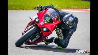 Energica Ego  RS Road Bike Donington Park MSVT Trackday EV Electric Motorcycle MotoE [upl. by Enileuqkcaj]