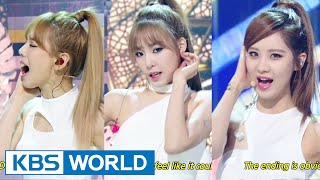 Girls GenerationTTS 소녀시대태티서  Adrenaline  Holler Music Bank COMEBACK  20140926 [upl. by Couture]