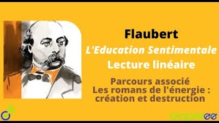 BALZAC Parcours Associé FLAUBERT LEducation Sentimentale  1869 [upl. by Aivalf130]