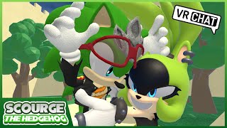 Scourge The Hedgehog meets Surge The Tenrec VRCHAT [upl. by Spenser]