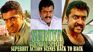 Suriya Birthday Special Superhit Action Scenes Back To Back  Khatarnak Khiladi 2 No 1 Judwaa Vel [upl. by Nylaf]