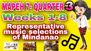 Music quarter 3 Vocal and Instrumental music of Mindanao [upl. by Einhorn294]