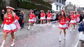 Majorettes carnaval Herbiester Jalhay 2017 [upl. by Releehw]