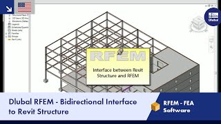 Dlubal RFEM  Bidirectional Interface to Revit Structure [upl. by Dnalrag]