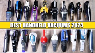 BEST Handheld Vacuums of 2024  Vacuum Wars [upl. by Atinauj]