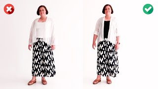 Fashion Mistakes CURVY Women Should AVOID  13 Styles  Plus size [upl. by Annohs]