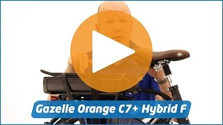 Gazelle Orange C7 Hybrid F  Ebike [upl. by Haym858]