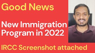 New Immigration program  IRCC Update 2022  Replacing Easiest Program  CANADA PR  Immigrate [upl. by Anirrak]