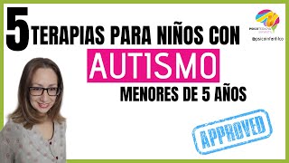 TERAPIAS para niños con AUTISMO [upl. by Jenilee]