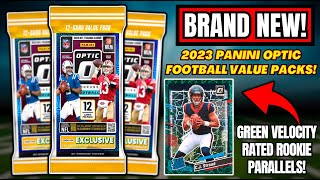 ARE THESE 15 PACKS WORTH IT🤔 2023 OPTIC FOOTBALL VALUE PACK REVIEW🏈 [upl. by Terhune]